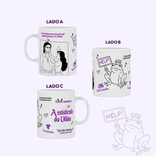 Assistente do Vilão- Caneca