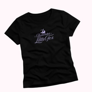 Nome do produto Remember Little Fox- Baby Tee