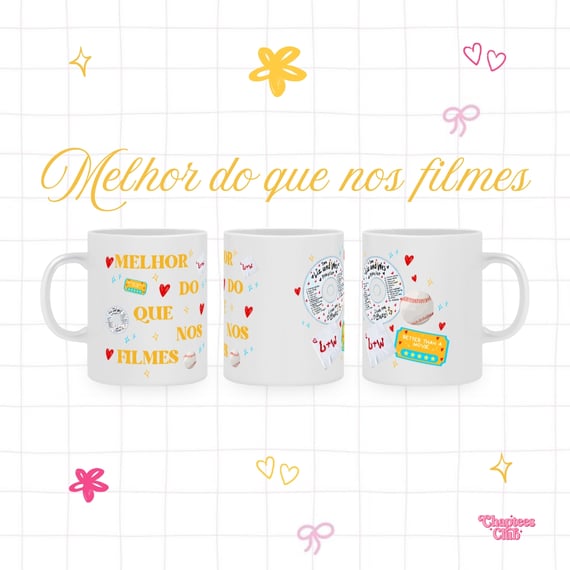 Melhor do que nos filmes- Caneca