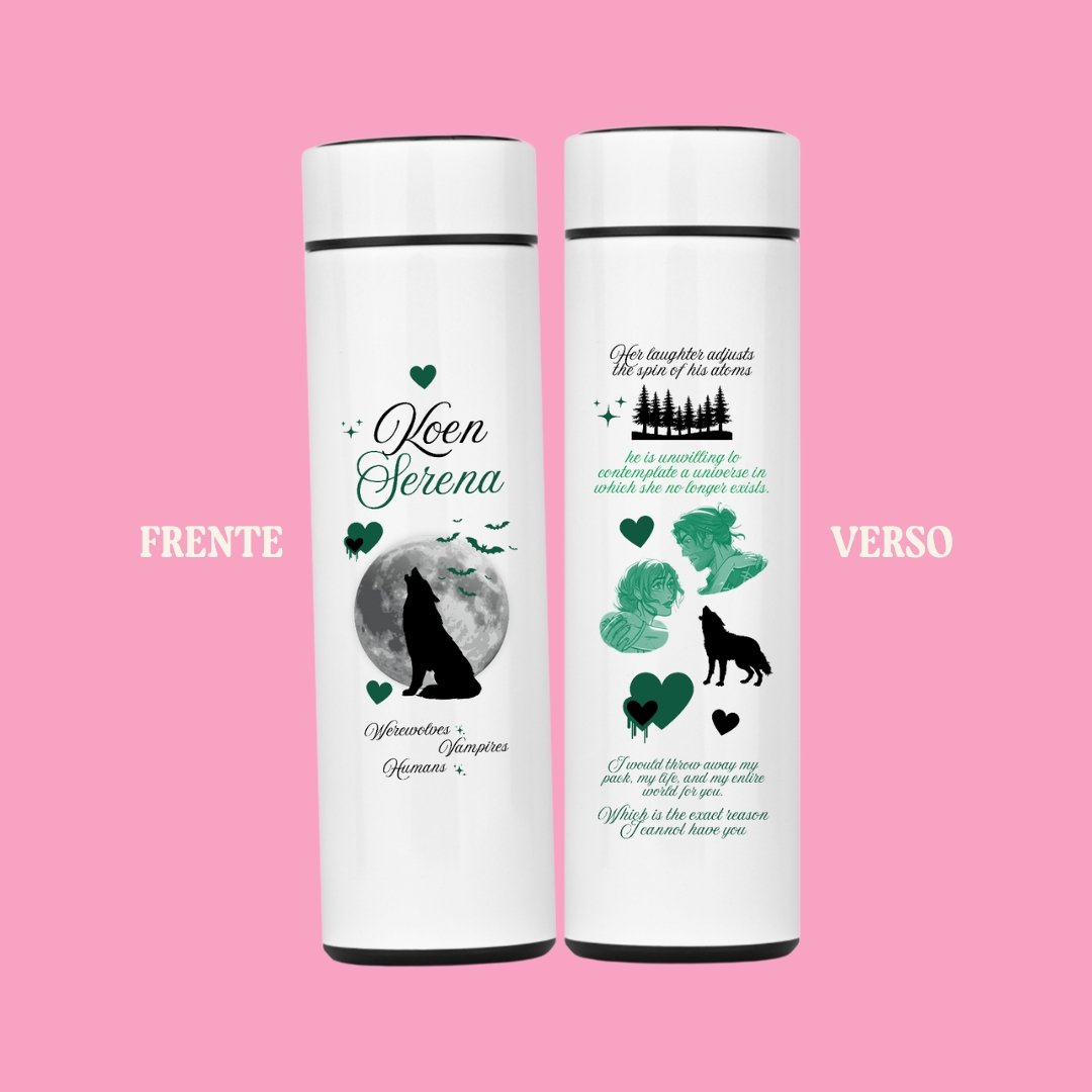 Nome do produto: Koen e Serena- Garrafa