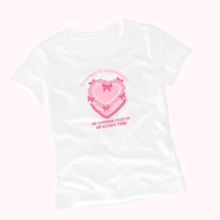 Nome do produto GRUMPY X SUNSHINE-Baby tee