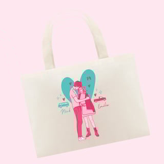 Nome do produto Mi vezes Amor- Ecobag