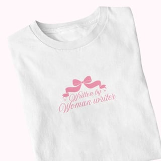 Nome do produto WRITTEN BY WOMAN-Baby tee