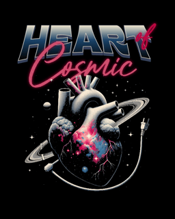Nome do produto Camiseta Heart Cosmic