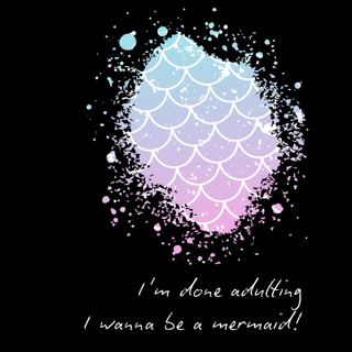 Nome do produto I wanna be a mermaid