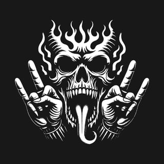 Nome do produto Metal Fire Skull - Feminina