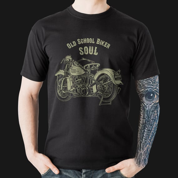 Old School Biker