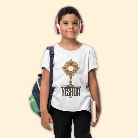 Camiseta Infantil Unissex - YESHUA - TAM 10 a 14 | ALTARE