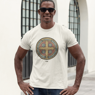 Nome do produto Camiseta Prime Unissex -  Medalha de São Bento