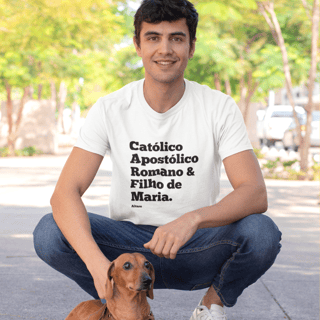 Nome do produto Camiseta  - Católico Apostólico Romano