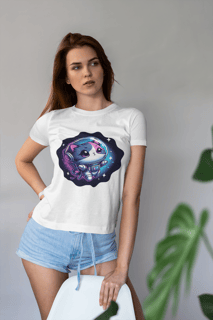 Nome do produtocamiseta feminina Catnauta