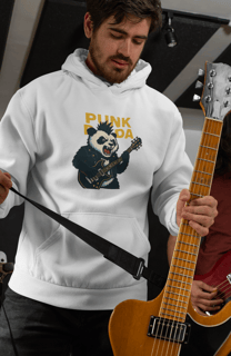 Nome do produtoMoletom canguru Punk Panda