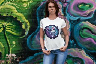 Nome do produtocamiseta feminina Catnauta