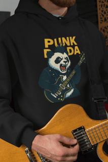 Nome do produtoMoletom canguru Punk Panda