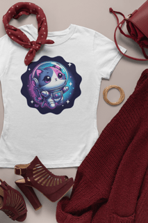 Nome do produtocamiseta feminina Catnauta