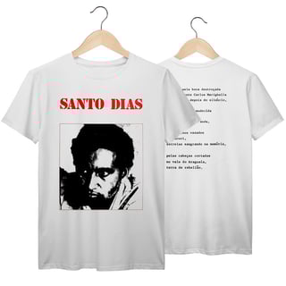 Nome do produto Camiseta Premium Santo Dias - Coleção Personalidades