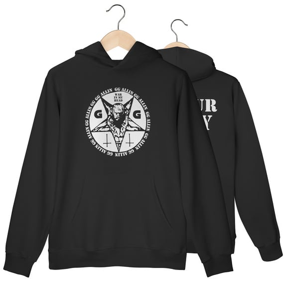 Moletom Canguru Premium GG Allin - Coleção Punk/ Hardcore