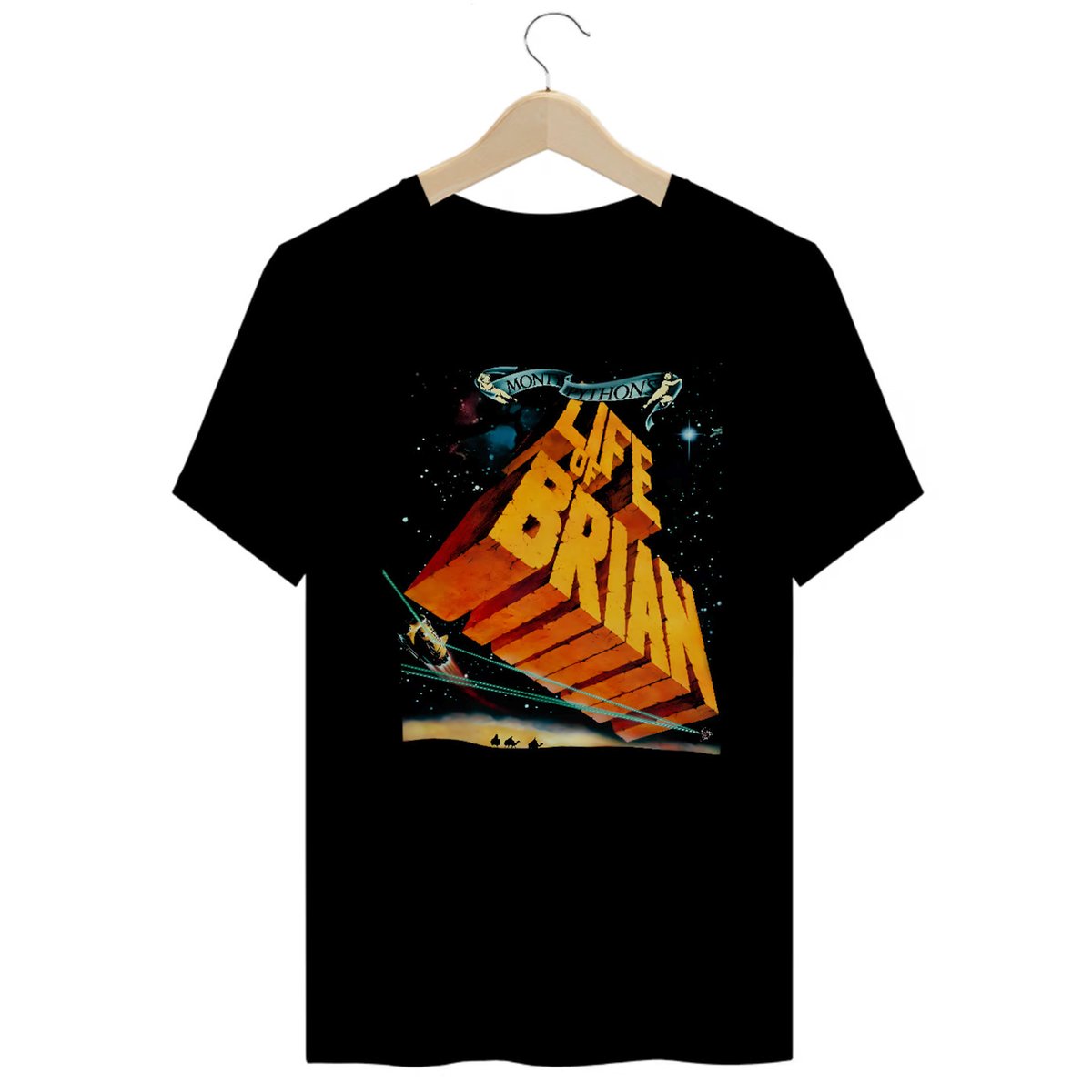 Nome do produto: Camiseta Premium Monty Python - Coleção Filmes