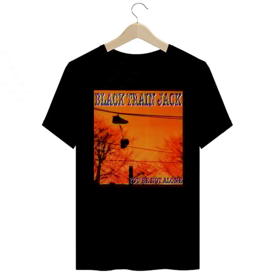 Camiseta Premium Black Train Jack-You - Coleção Punk/Hardcore
