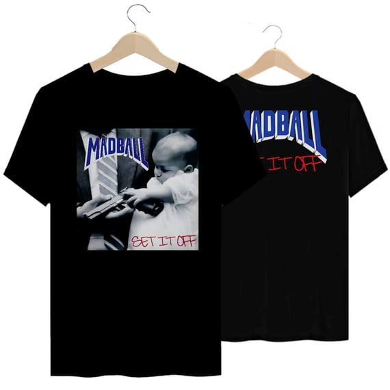 Camiseta Prime MadBall - Set It Off Hardcore NYHC Clássico - Coleção Punk/Hardcore