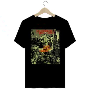 Camiseta Premium Terrorizer - World Downfall - Coleção Metal/Punk/Hard Core