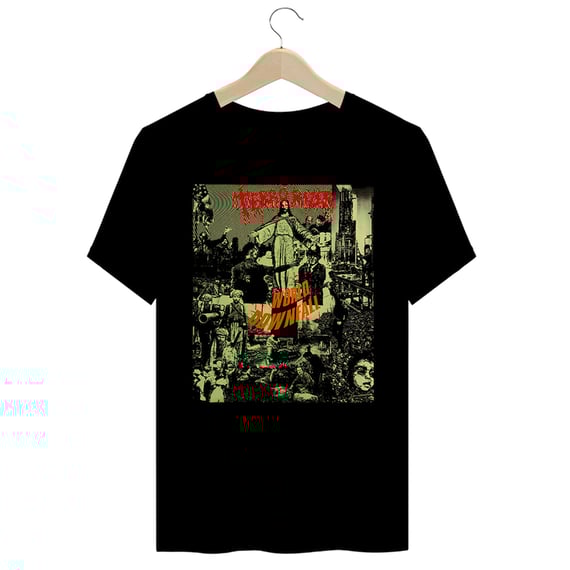 Camiseta Premium Terrorizer - World Downfall - Coleção Metal/Punk/Hard Core
