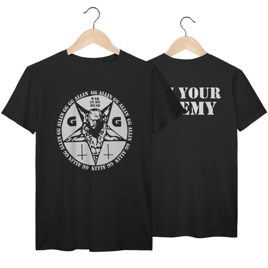 Nome do produto: Camiseta Premium GG Allin - Coleção Punk/ Hardcore