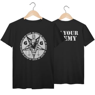 Nome do produto Camiseta Premium GG Allin - Coleção Punk/ Hardcore