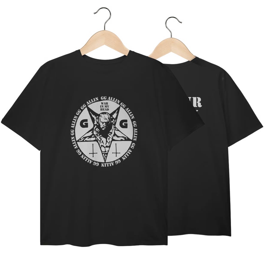 Nome do produto: Camiseta Plus Size GG Allin - Coleção Punk/ Hardcore