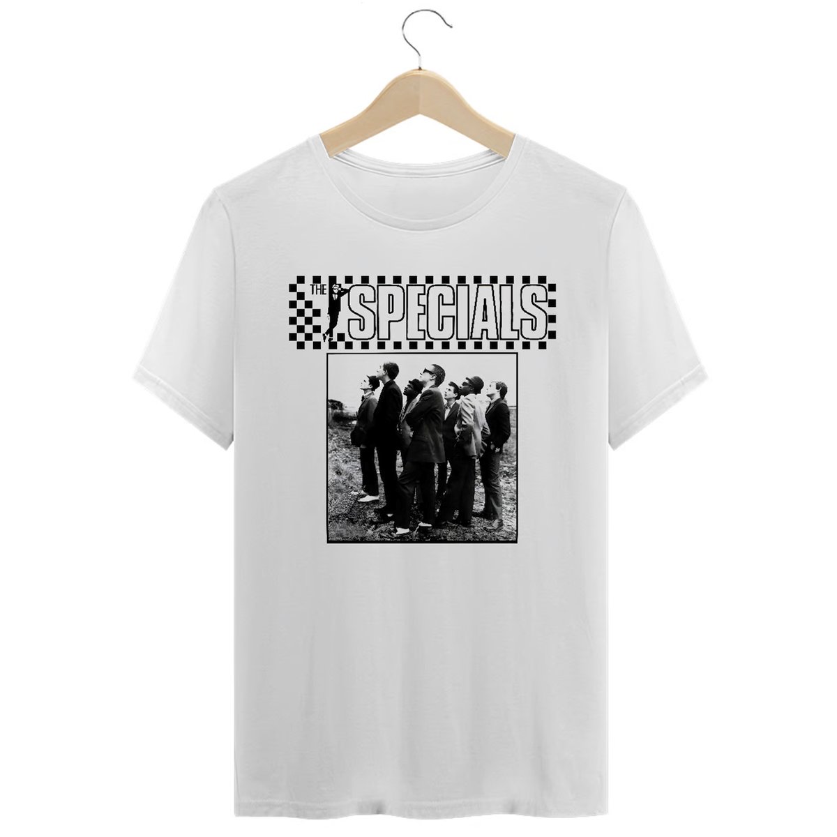 Nome do produto: Camiseta Premium The Specials - Coleção Ska