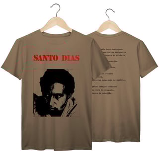 Nome do produto Camiseta Premium Santo Dias - Coleção Personalidades