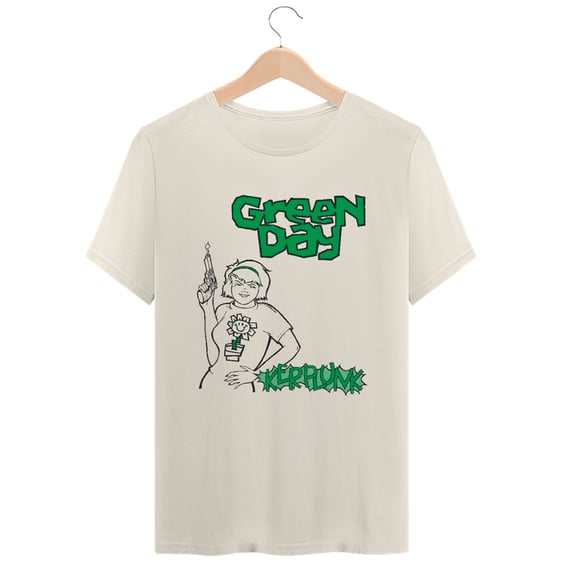 Camiseta Premium Green Day - Kerplunk - Coleção Punk