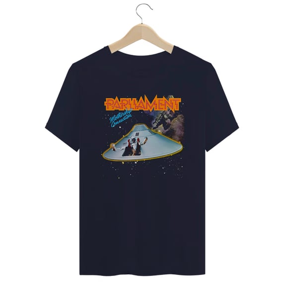 Camiseta Premium Parliament - Mothership Conection - Coleção Funk