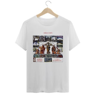 Nome do produto Camiseta Premium Jorge Ben – A Tábua de Esmeralda - Coleção MPB