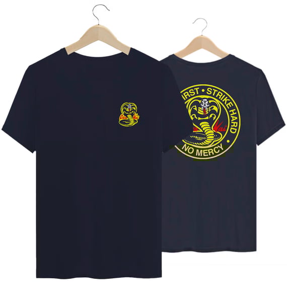 Camiseta Premium Cobra Kai - Coleção Cultura Pop/Filmes
