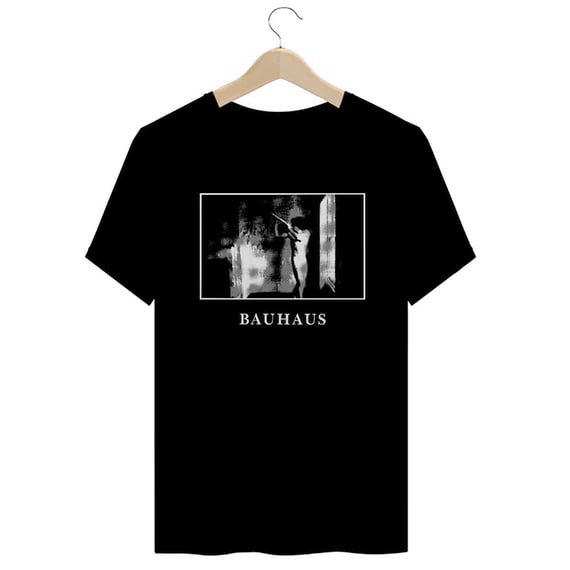 Camiseta Premium Bauhaus - Coleção Rock 
