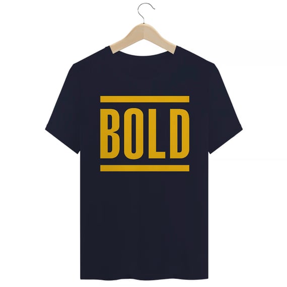 Camiseta Premium Bold - Coleção Punk/Hardcore