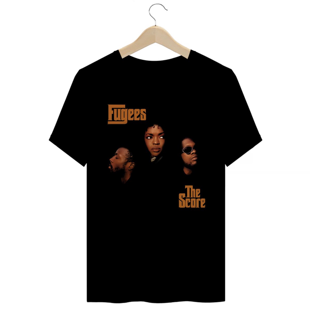 Nome do produto: Camieta Premium Fugees - The Score - Coleção Rap/Hip Hop