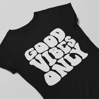 Nome do produtoBaby Look - Good vibes only