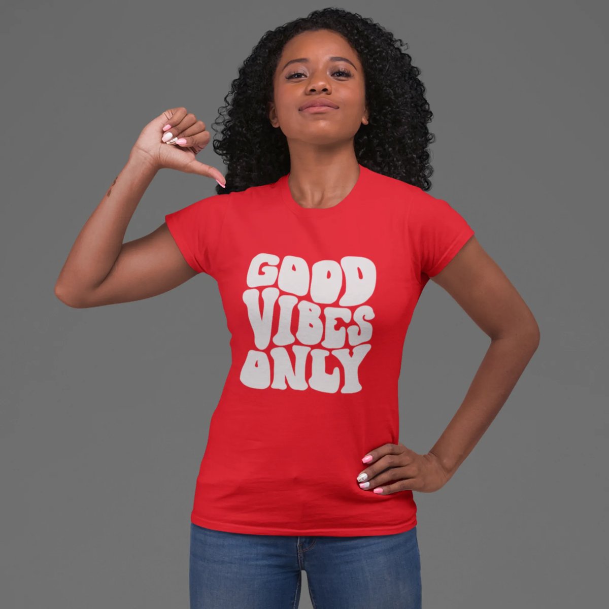 Nome do produto: Baby Look - Good vibes only
