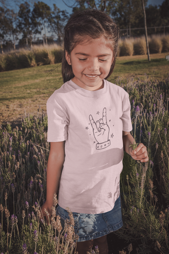 Camiseta Rock and Roll (2 a 14 anos)