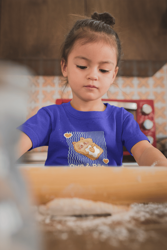 Camiseta a Torrada fofa (2 a 14 anos)