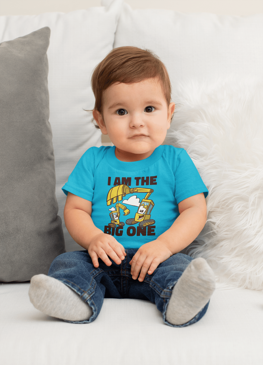 Nome do produto: Camiseta I am The Big One (2 a 14 anos)