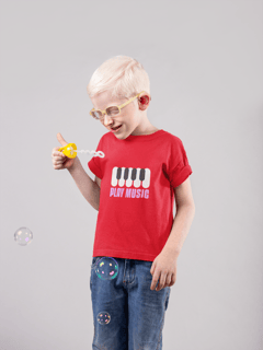 Camiseta PIay Music (2 a 14 anos)