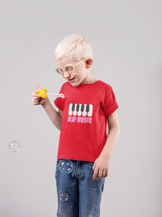 Camiseta PIay Music (2 a 14 anos)