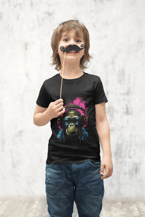 Camiseta Monkey (2 a 14 anos)