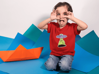 Nome do produto Camiseta Alienígenas (2 a 14 anos)
