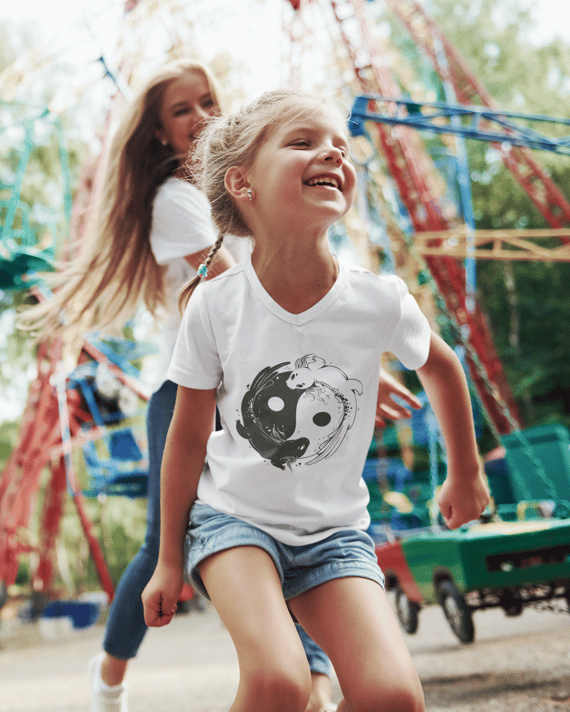 Camiseta Yin Yang (2 a 14 anos)