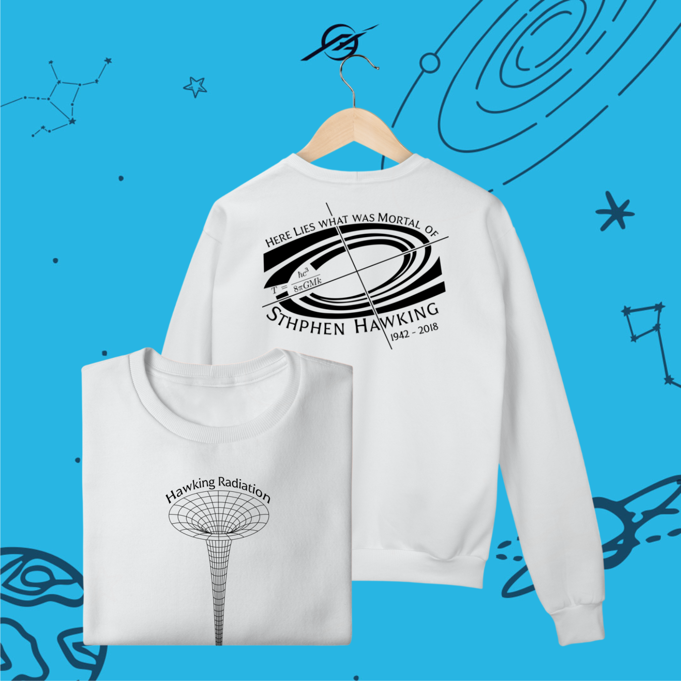 Nome do produto Moletom Hawking Radiation