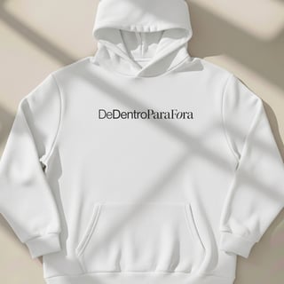 Nome do produto De dentro pra fora - Moletom canguru